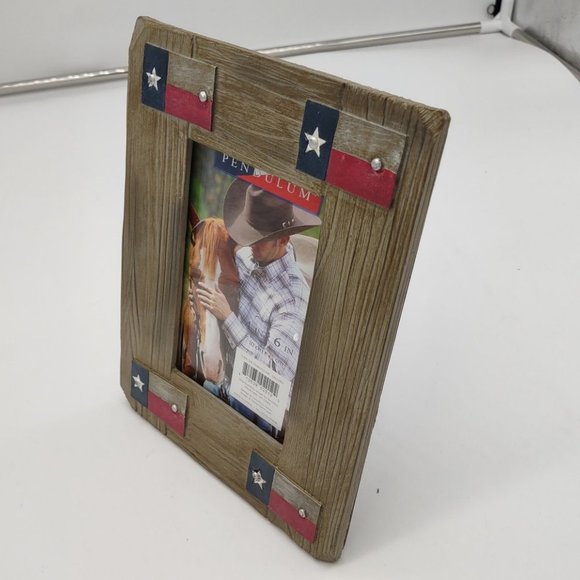 NWT BOGO 3 Dimensional Art Picture Frame 4x6 Texas Flag - Buy One Get One Free - Picture 4 of 7